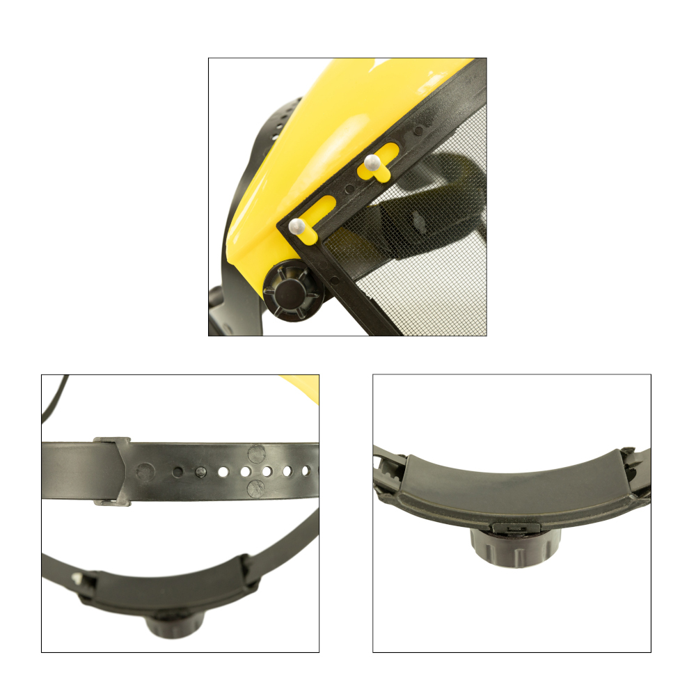 Arbeitsschutz-Set Gesichtsschutz, Gehörschutz und Handschuhe image number 1