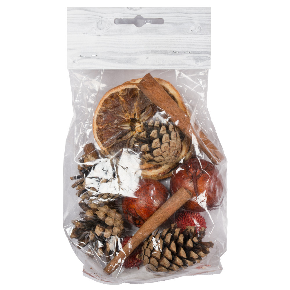 Weihnachtsdeko "Potpourri" mittel Herbst rot Mischung 100 g image number 0