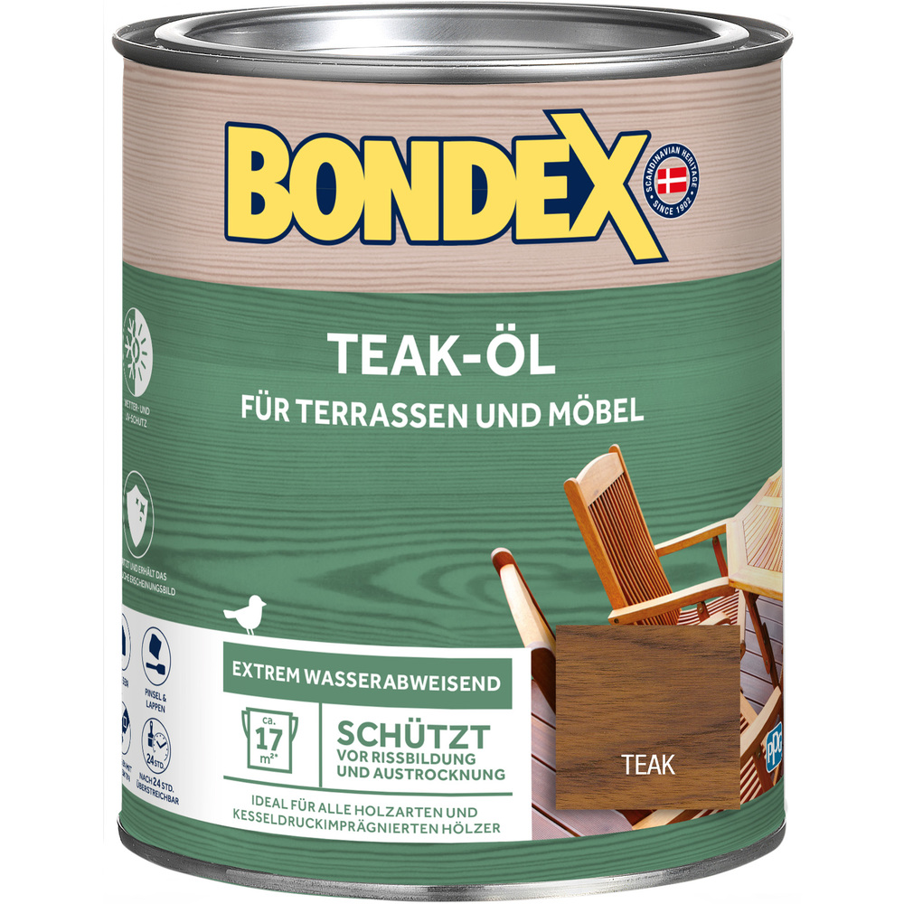 BONDEX Teak-Öl 750 ml image number 0