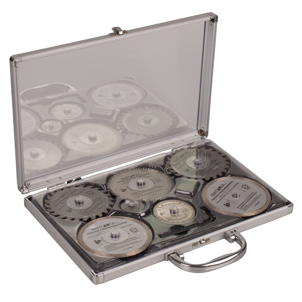 Sägeblatt Set 6-teilig für Maxx Saw Sägen mit Koffer