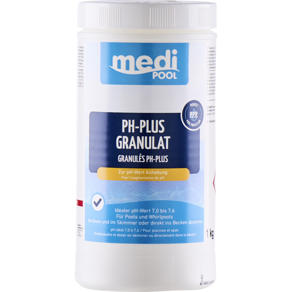 Pool pH Wert Heber, pH Plus Granulat 1 kg image number 1