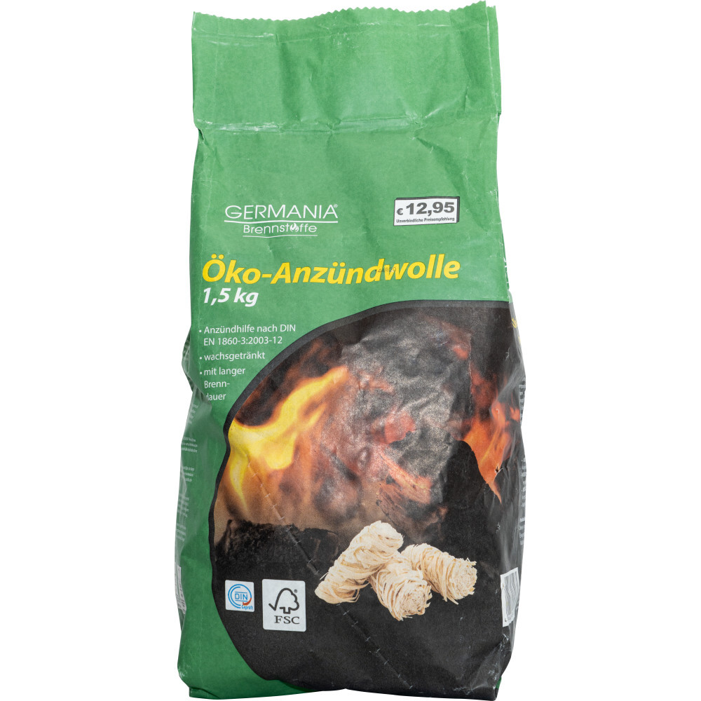 Feueranzünder 1,5 kg Öko Holzwolle