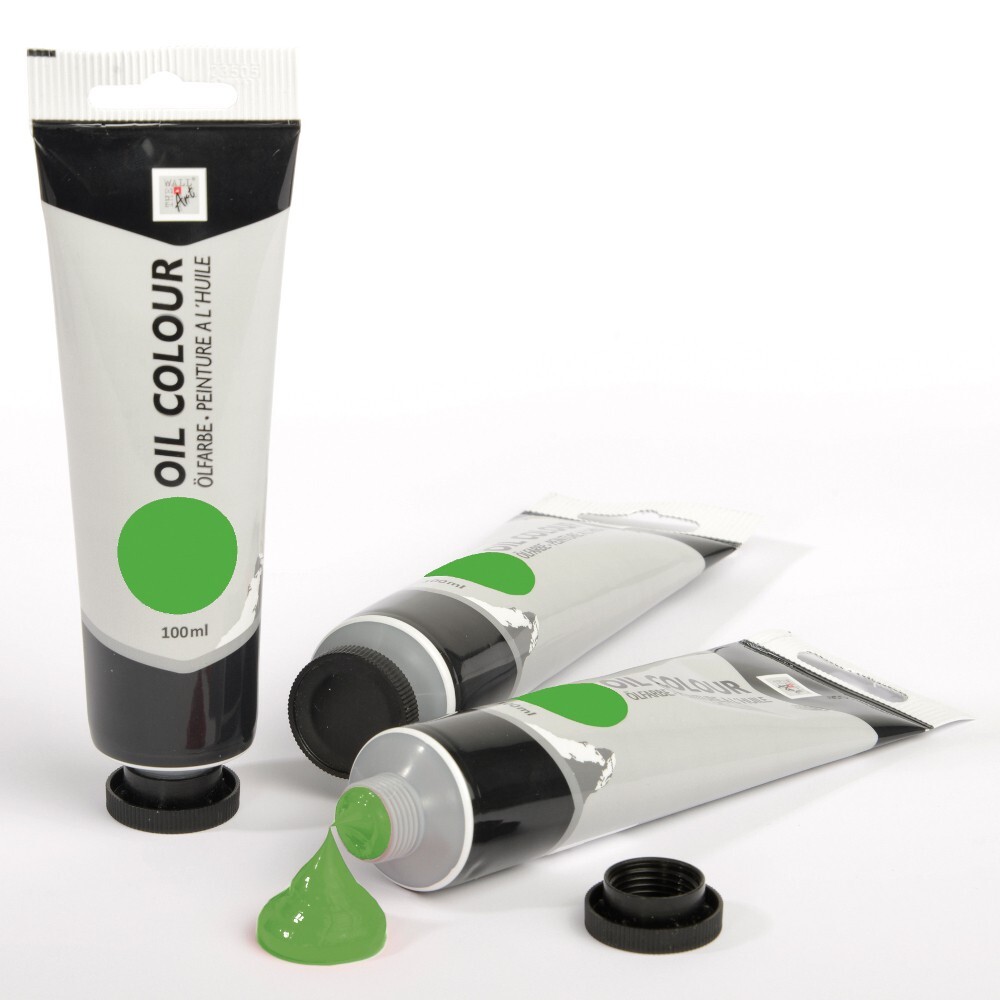 The Wall Ölfarbe in Phthalocyaningrün 100 ml Tube