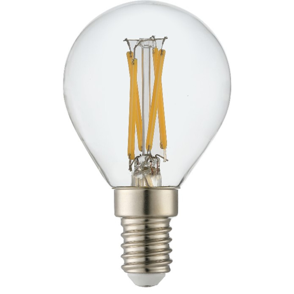 LED Filament Lampe 6 Watt in Tropfenform mit E14 Sockel image number 0