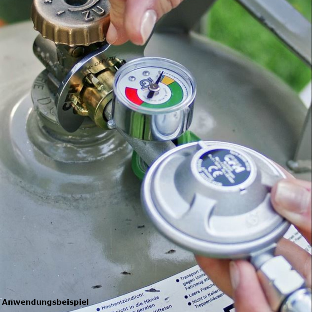 CFH Druckregler DRF 428 mit Füllstandanzeige image number 2