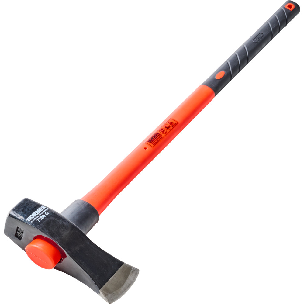 Normex Spalthammer 2700g Fiberglasstiel Profi Spaltwerkzeug image number 0