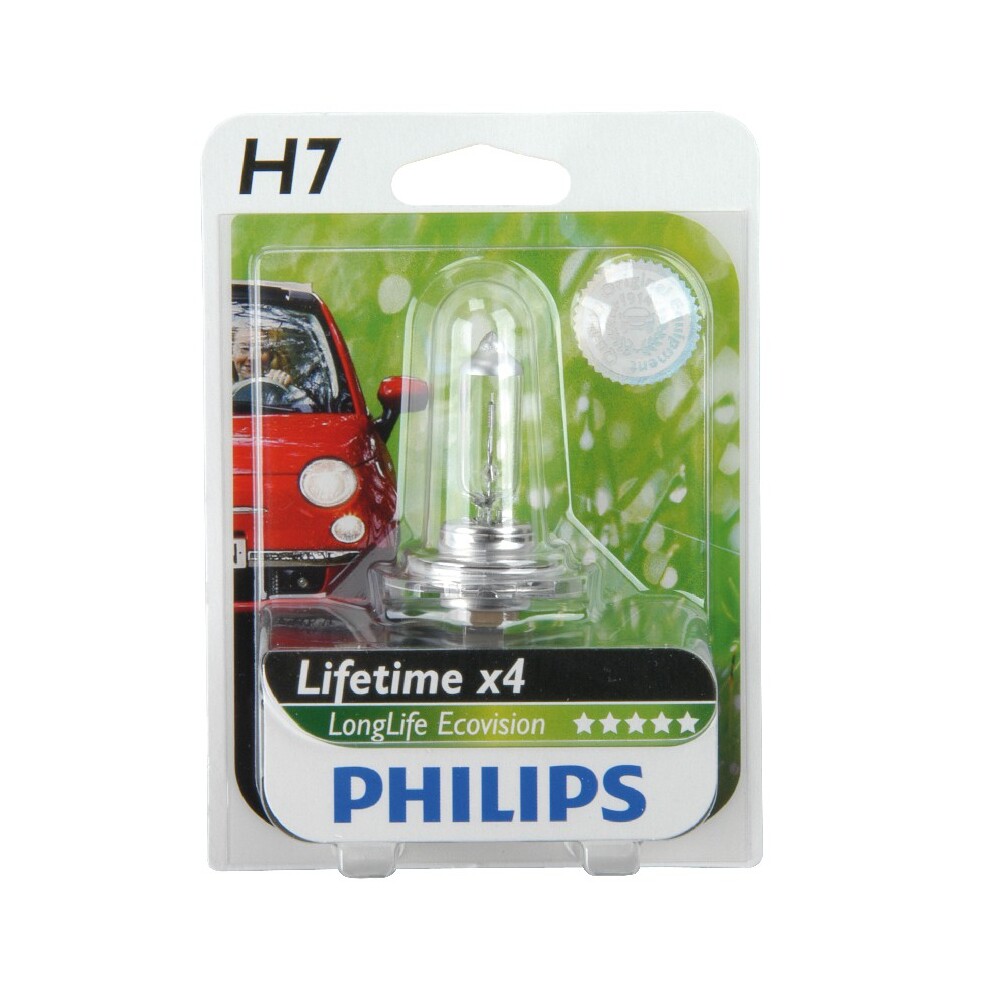 Philips LongLife Ecovision H7 mit 55 W image number 0