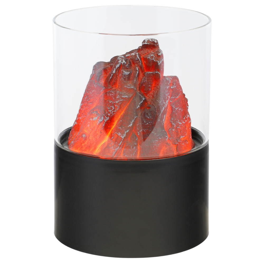 LED Tischfeuer Lava 15 x 21 cm image number 0