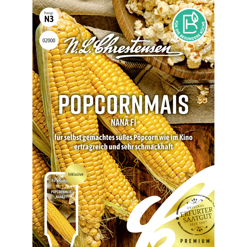 Saatgut Popcornmais Nana F1 image number 0