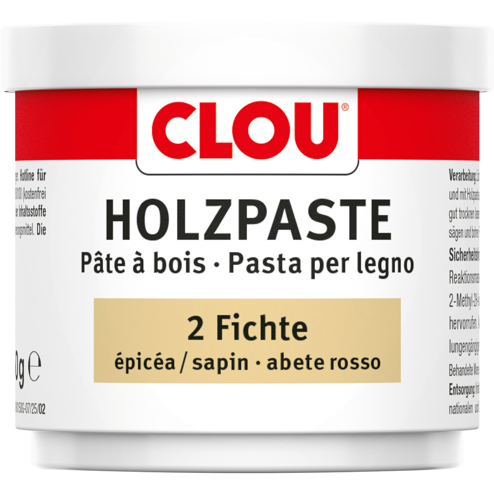 CLOU Holzpaste-Dose Holzreparaturmasse Nr.2 fichte