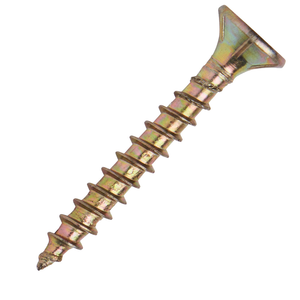 Spanplattenschraube 3,5x25 mm IVZ 1kg FISHBULL-Pack Senkkopf Vollgewinde image number 1