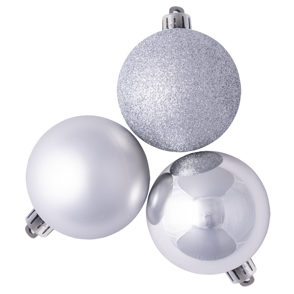 Weihnachtskugel Set 14-teilig 3 cm aus Kunststoff in verschiedenen Farben image number 3