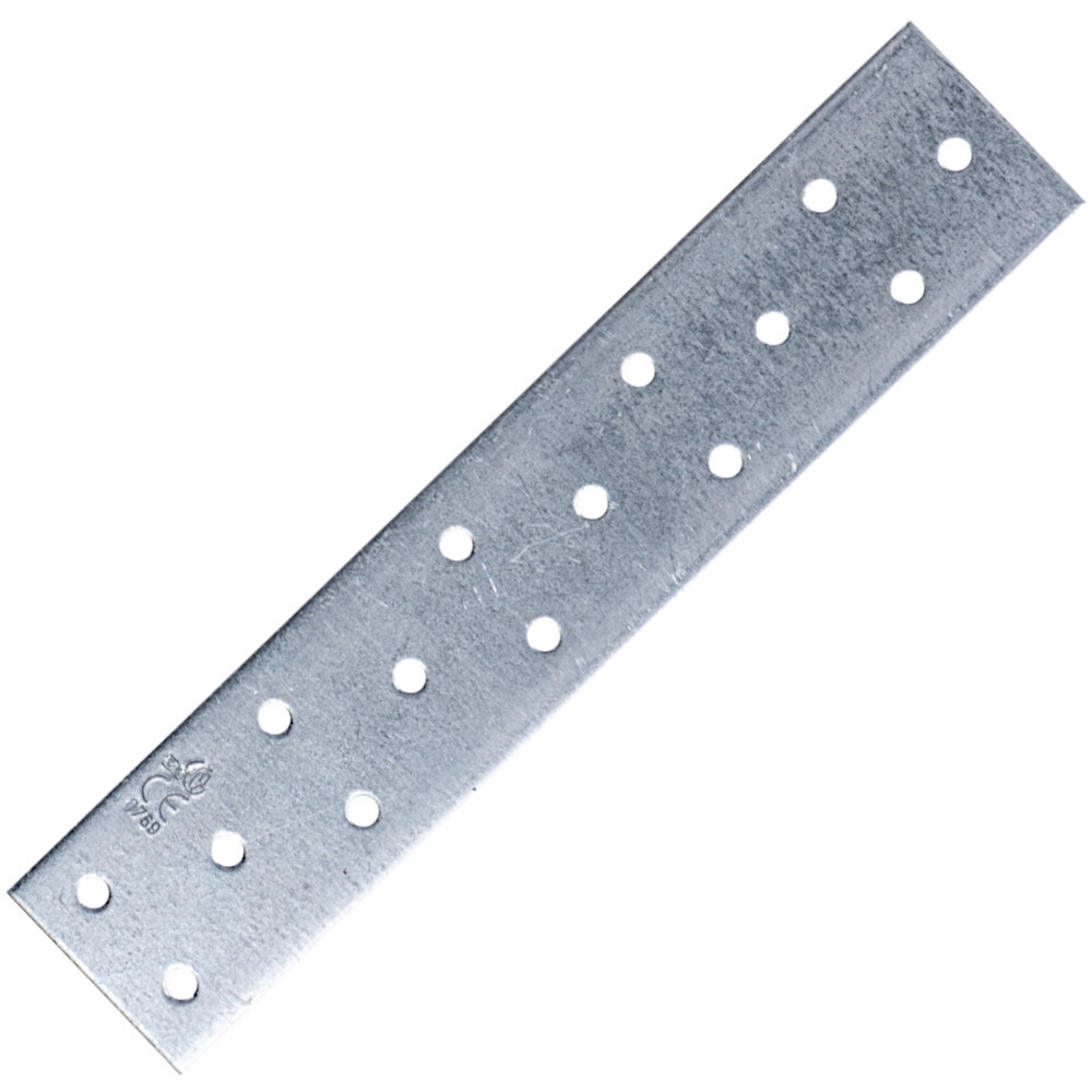 Lochplatten 40 x 200 mm aus verzinktem Stahl