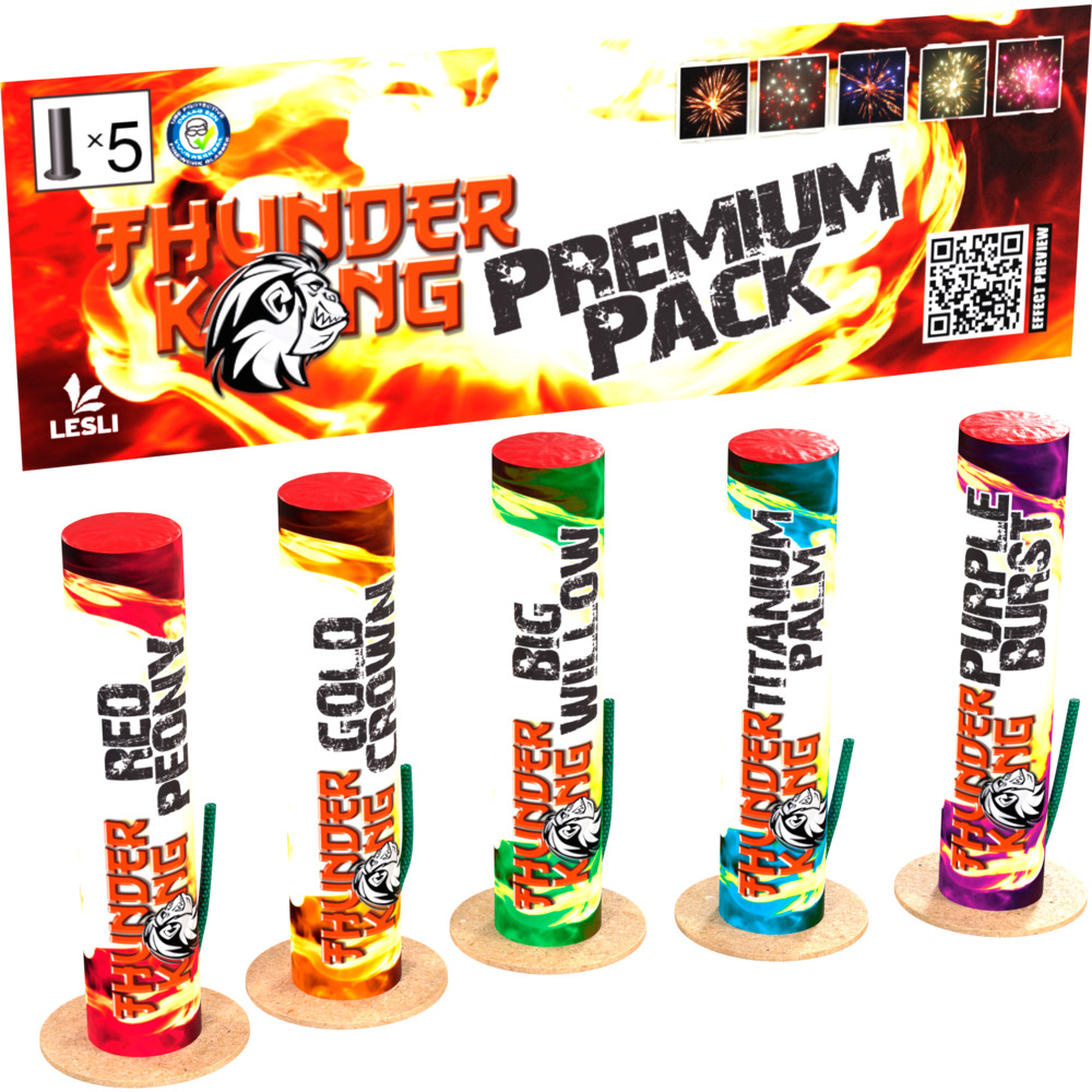 Thunder Kong Premium 5er Pack