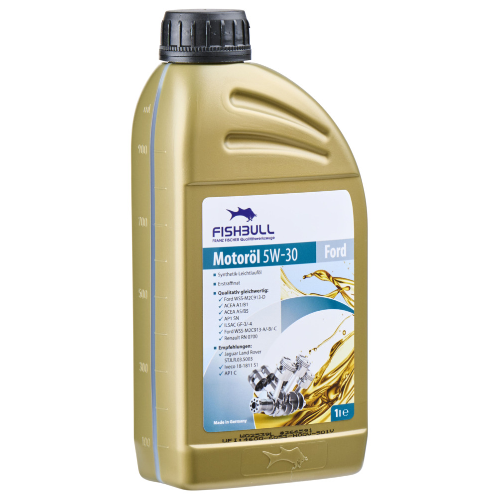 FISHBULL Synthetic Leichtlauföl 5W-30 1 Liter für Ford