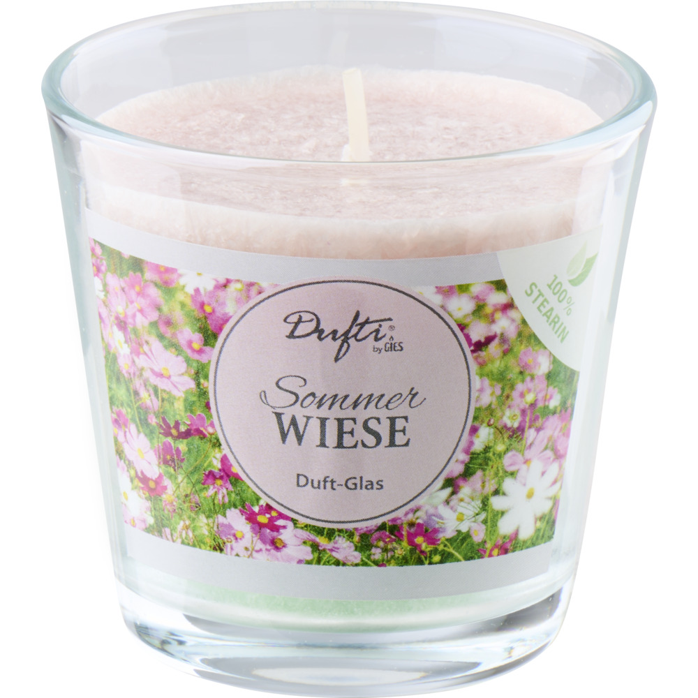 Duftkerze Sommerwiese im Glas
