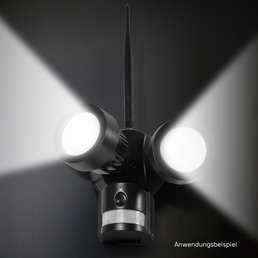 Technaxx HD IP-Kamera TX-83 Outdoor mit Flutlicht image number 8