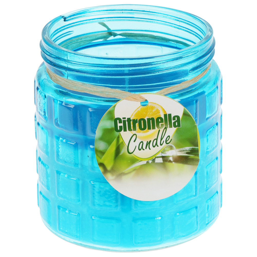 Citronella Kerze im Dekoglas - Farbauswahl image number 4