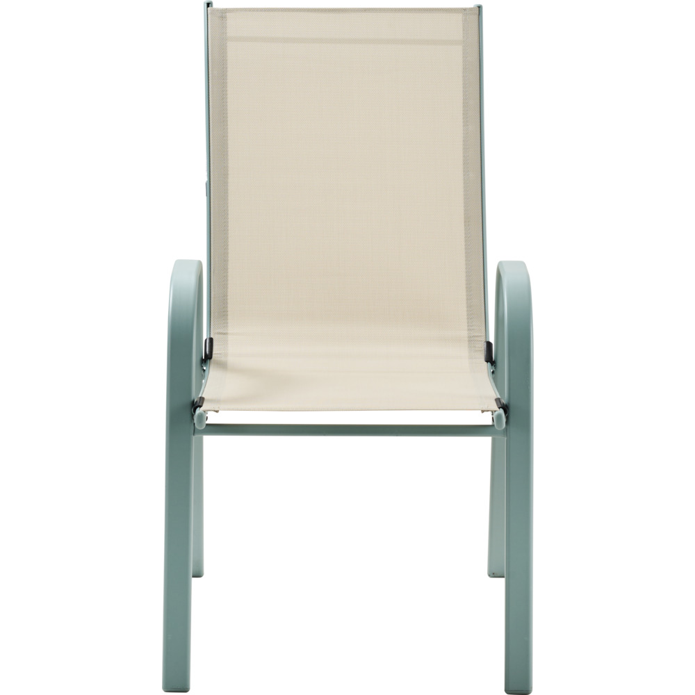 Stapelsessel mit Textilbespannung, hellgrau image number 2