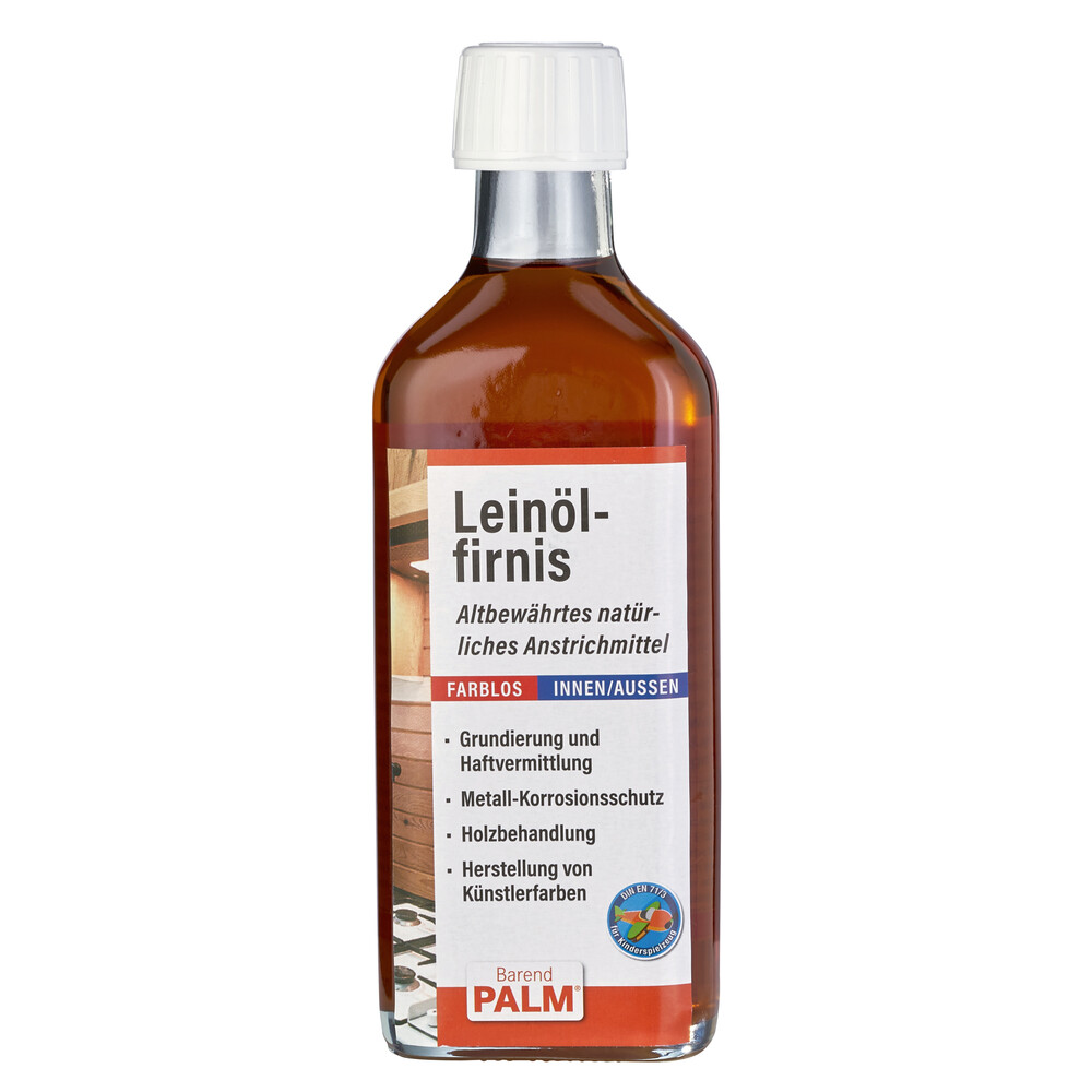 Barend Palm Lein&ouml;lfirnis 250 ml image number 0