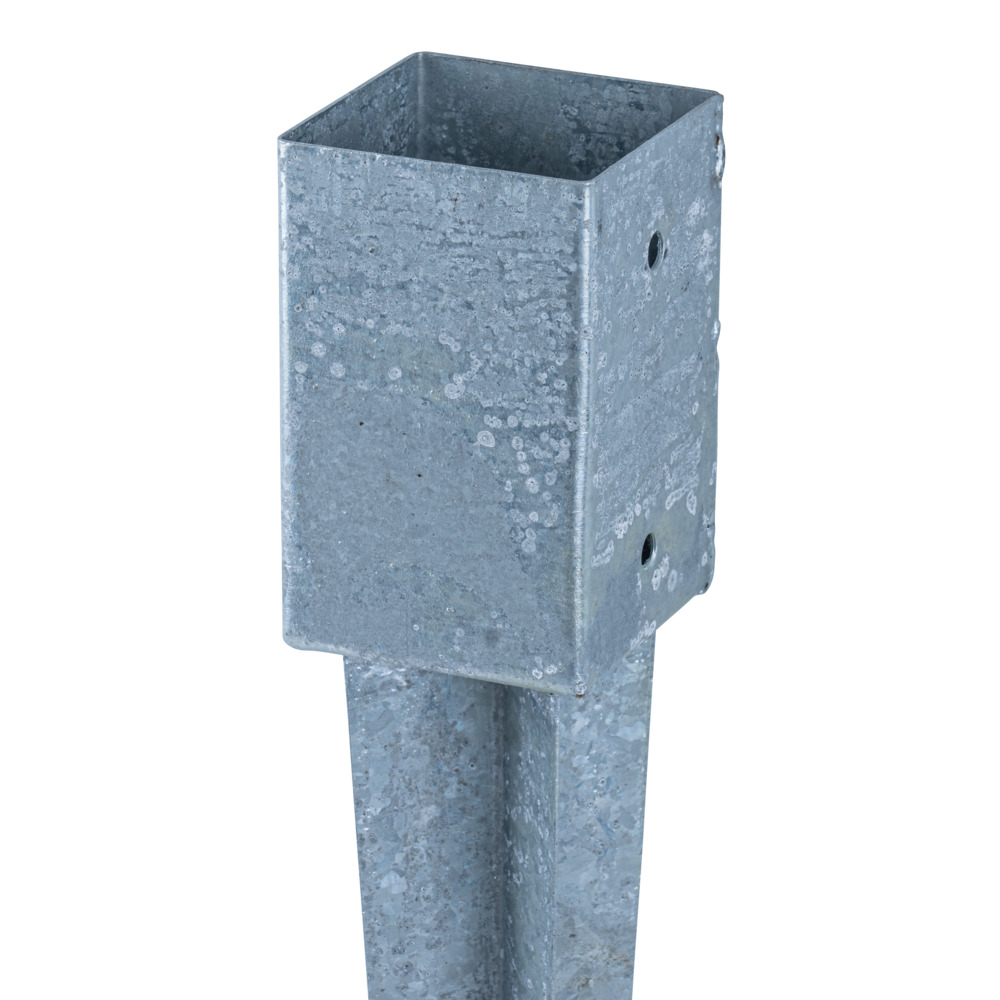 Einschlagbodenhülse 91x91x750mm Stahl feuerverzinkt image number 1