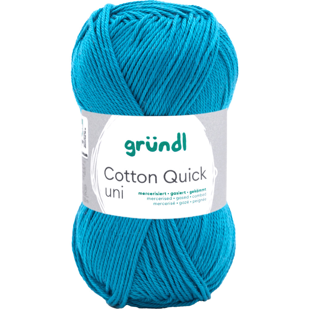 Garn Cotton Quick uni 50 g petrol