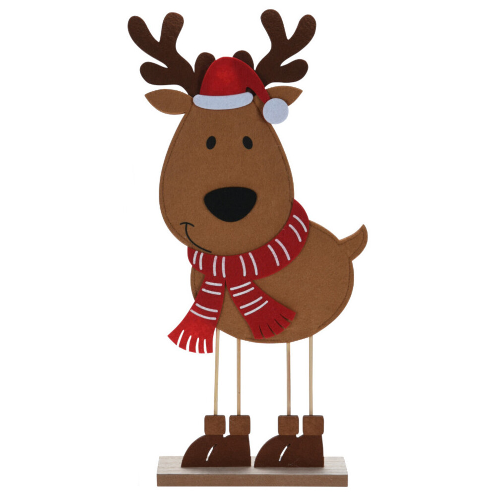 Filzfigur Rentier 55 cm in verschiedenen Designs mit Fu&szlig;st&auml;nder image number 1