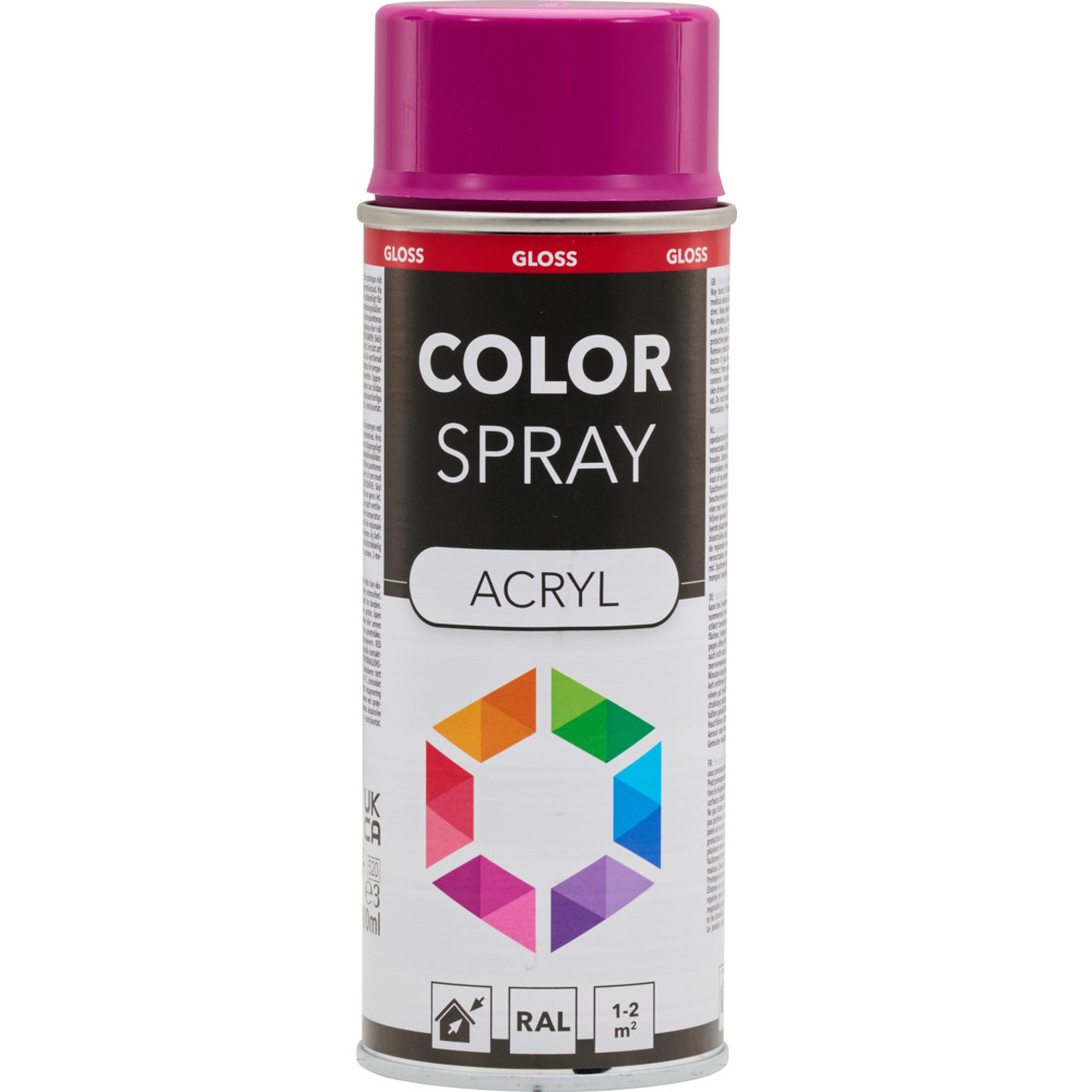 Lackspray glänzend 400 ml Acryl verkehrspurpur RAL 4006 image number 0
