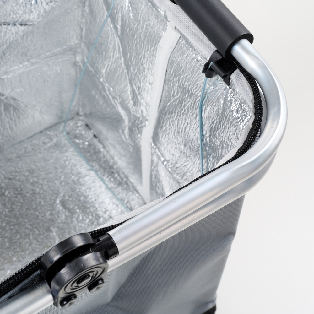 Einkaufskorb isoliert 48 x 28 x 24 cm aus Polyester image number 4