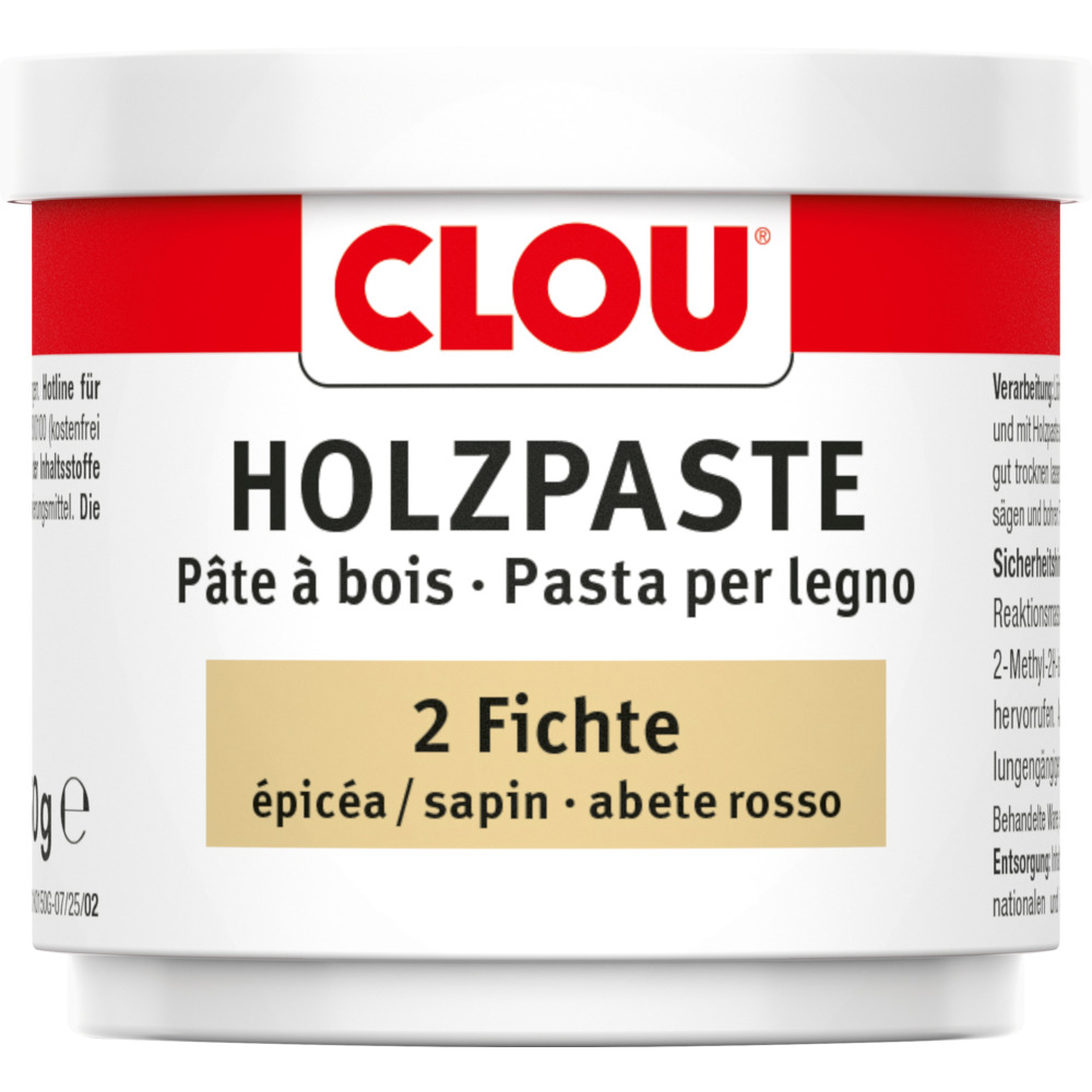 CLOU Holzpaste-Dose Holzreparaturmasse Nr.2 fichte