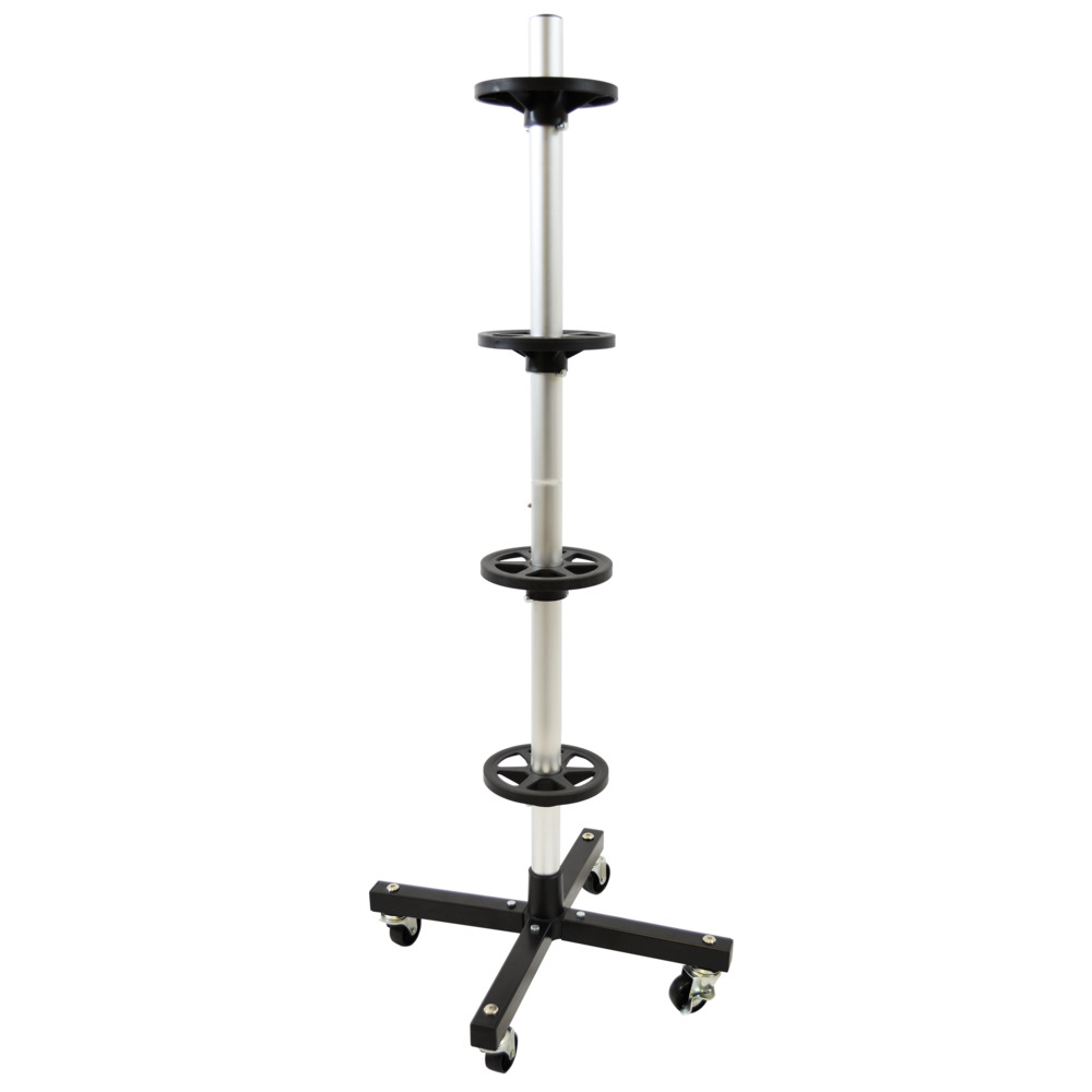 Felgen- und Reifenhalter auf Rollen, Tragfähigkeit 100 kg