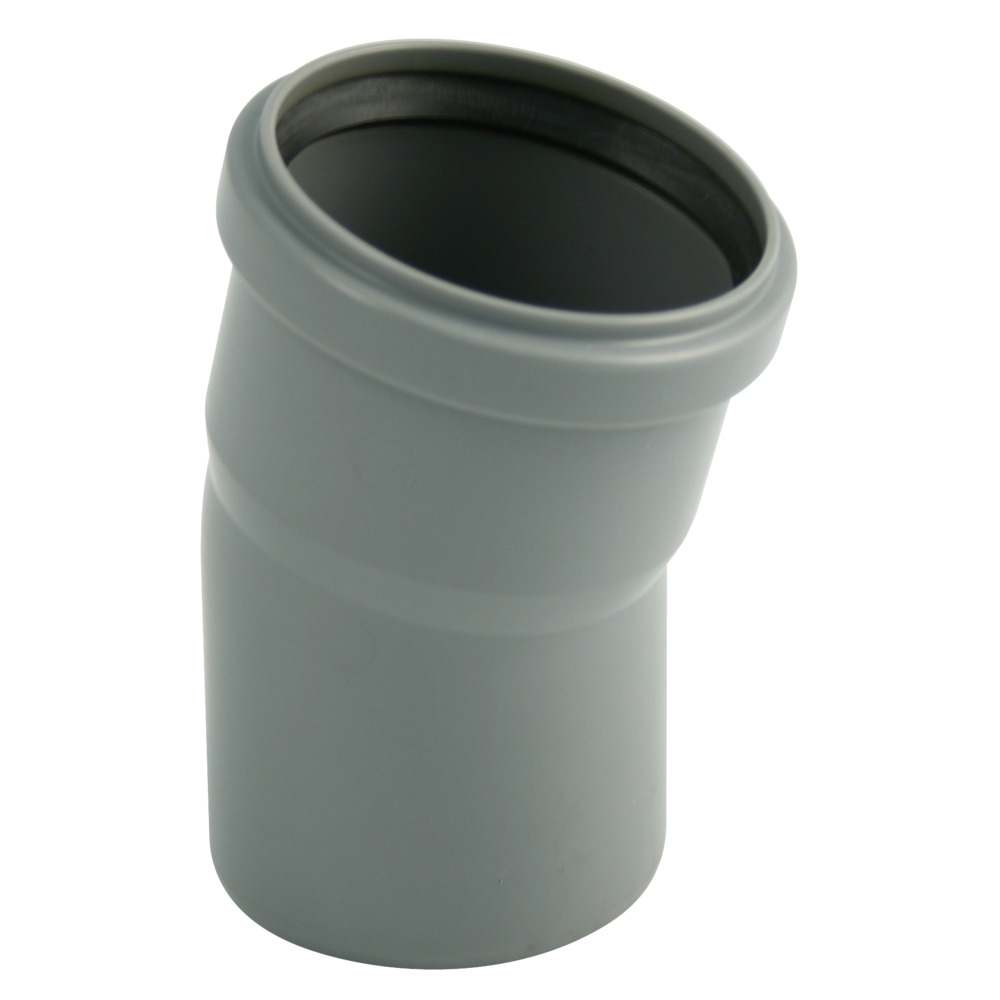 HTB-Abwasserbogen DN 50 mit 30&deg; Winkel image number 1