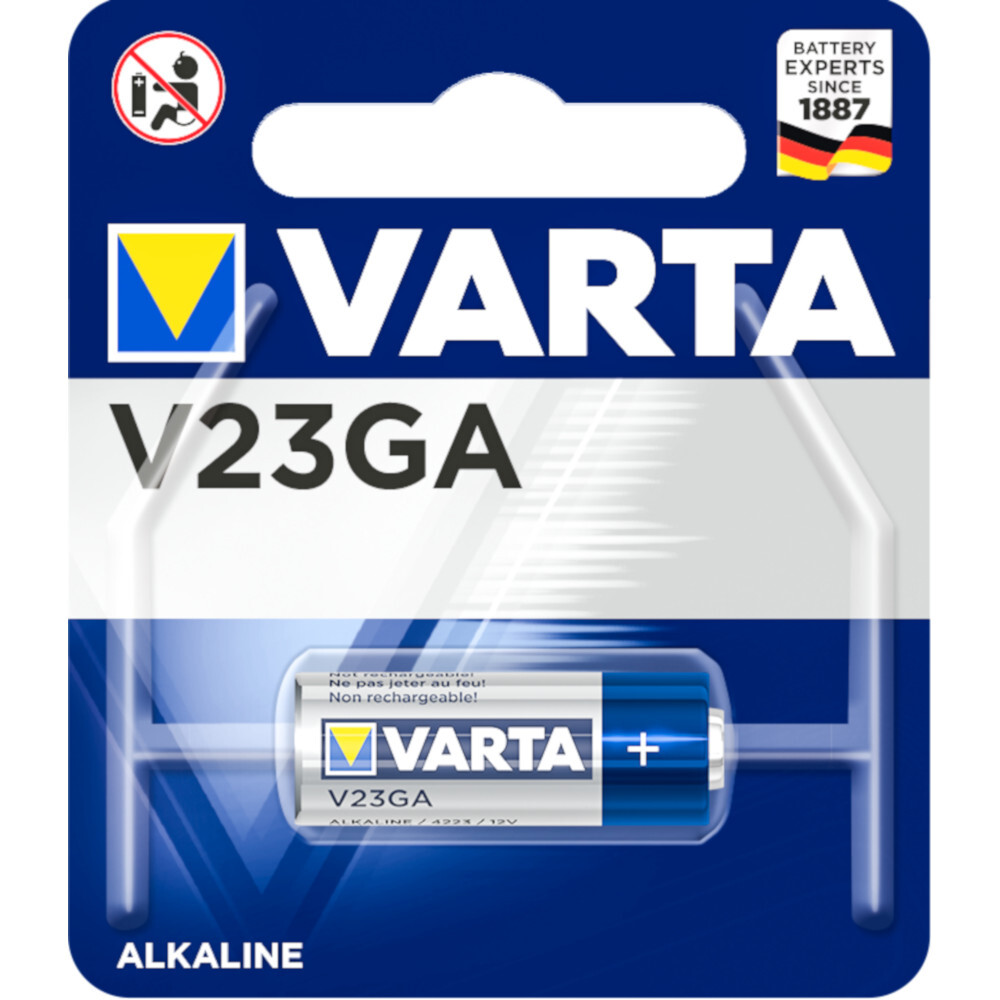 Varta Alkaline-Batterie V 23GA 1er Blister image number 0