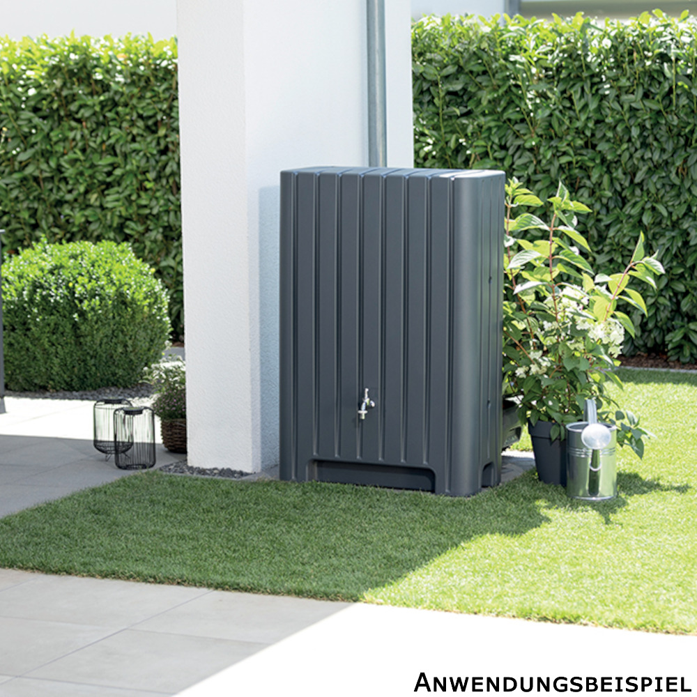 Prosperplast Regenwassertank Barletta 280 Liter Anthrazit image number 2