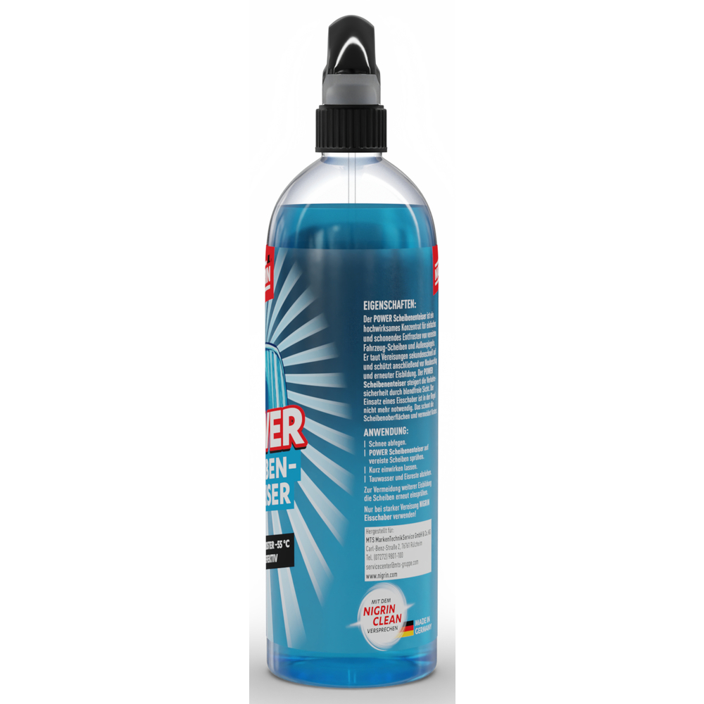 Nigrin POWER Scheibenenteiser -55&deg;C Spr&uuml;hflasche 750ml image number 2