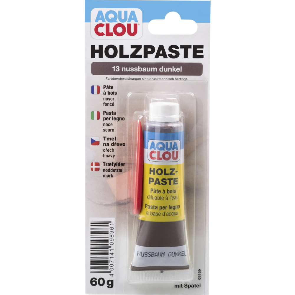 CLOU Holzpaste Holzreparaturmasse Nr.13 nussbaum dunkel