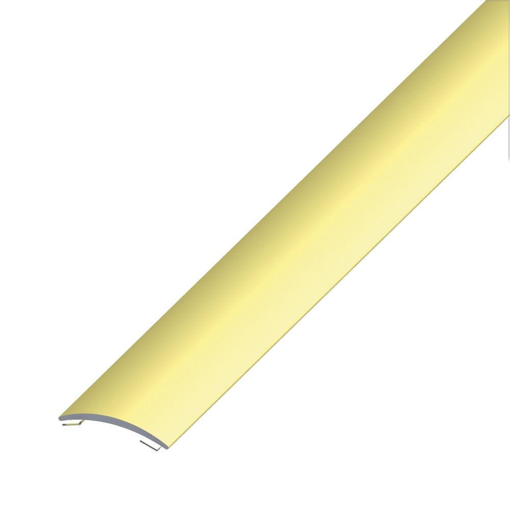 Übergangsprofil gewölbt 100 x 3 x 0,5 cm aus Aluminium