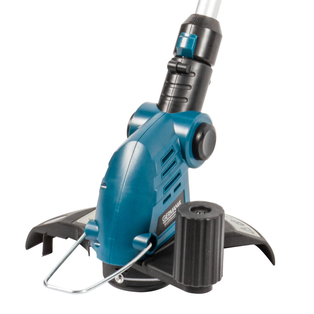 GERMANIA® Plattform Akku-Rasentrimmer 20 V mit Alu-Teleskopstab und Zusatzhandgriff image number 2