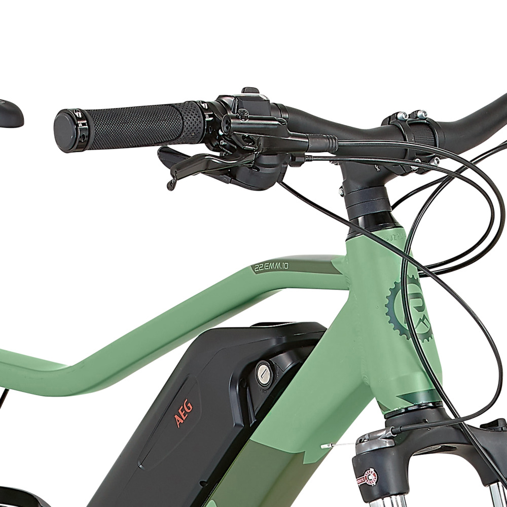 PROPHETE Graveler 22 Fully E-Mountain-Bike 27,5" in Grün image number 7