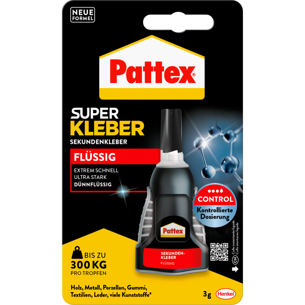 Pattex&reg; Sekundenkleber "Matic fl&uuml;ssig" 3 g image number 0