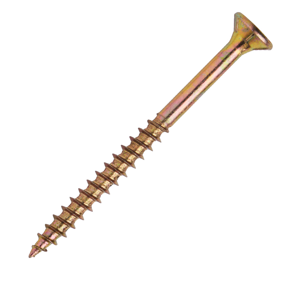 Spanplattenschraube 5,0 x 60 Senkkopf Teilgewinde IVZ 1 kg image number 1