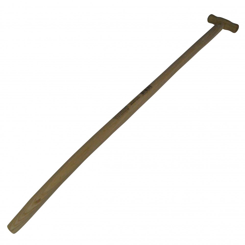 GERMANIA® Schaufelstiel Esche 100 cm gebogen mit T-Griff