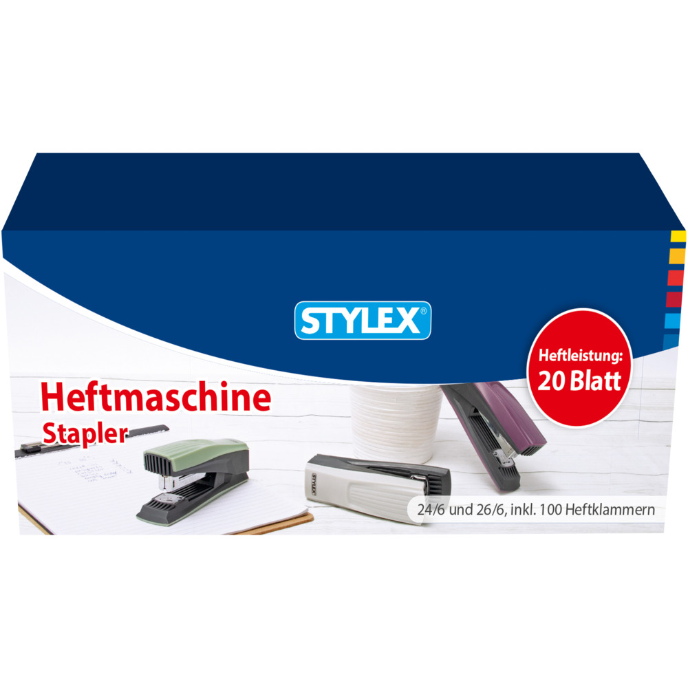 Hefter 24/6 – 26/6 inkl. 100 Heftklammern image number 4