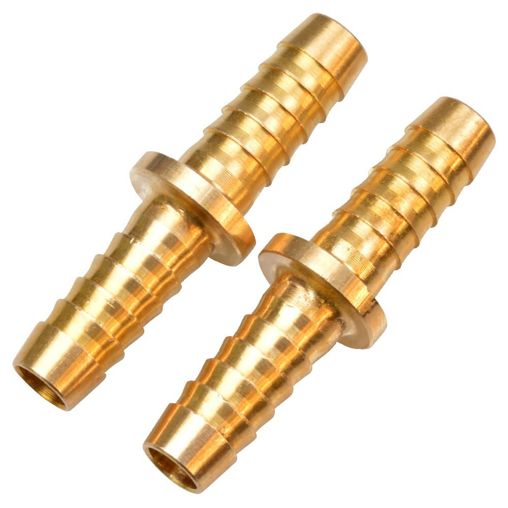 Güde® Druckluft Schlauchverbindung 9 mm 2 Stück aus Messing mit Tülle