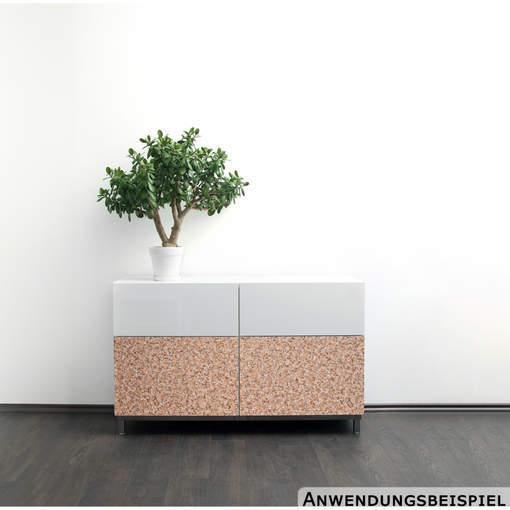 Klebefolie 200x45cm Stein Granit terracotta Dekofolie Selbstklebefolie M&ouml;belfolie image number 2