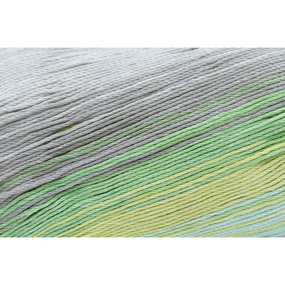 Garn Cotton Quick 100 g, natur-t&uuml;rkis-gelb-gr&uuml;n image number 1