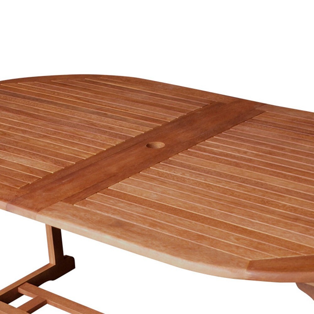 Gartentisch Lago, ausziehbar, 180/260 x 100 x 75 cm, Eukalyptus-Holz geölt image number 2