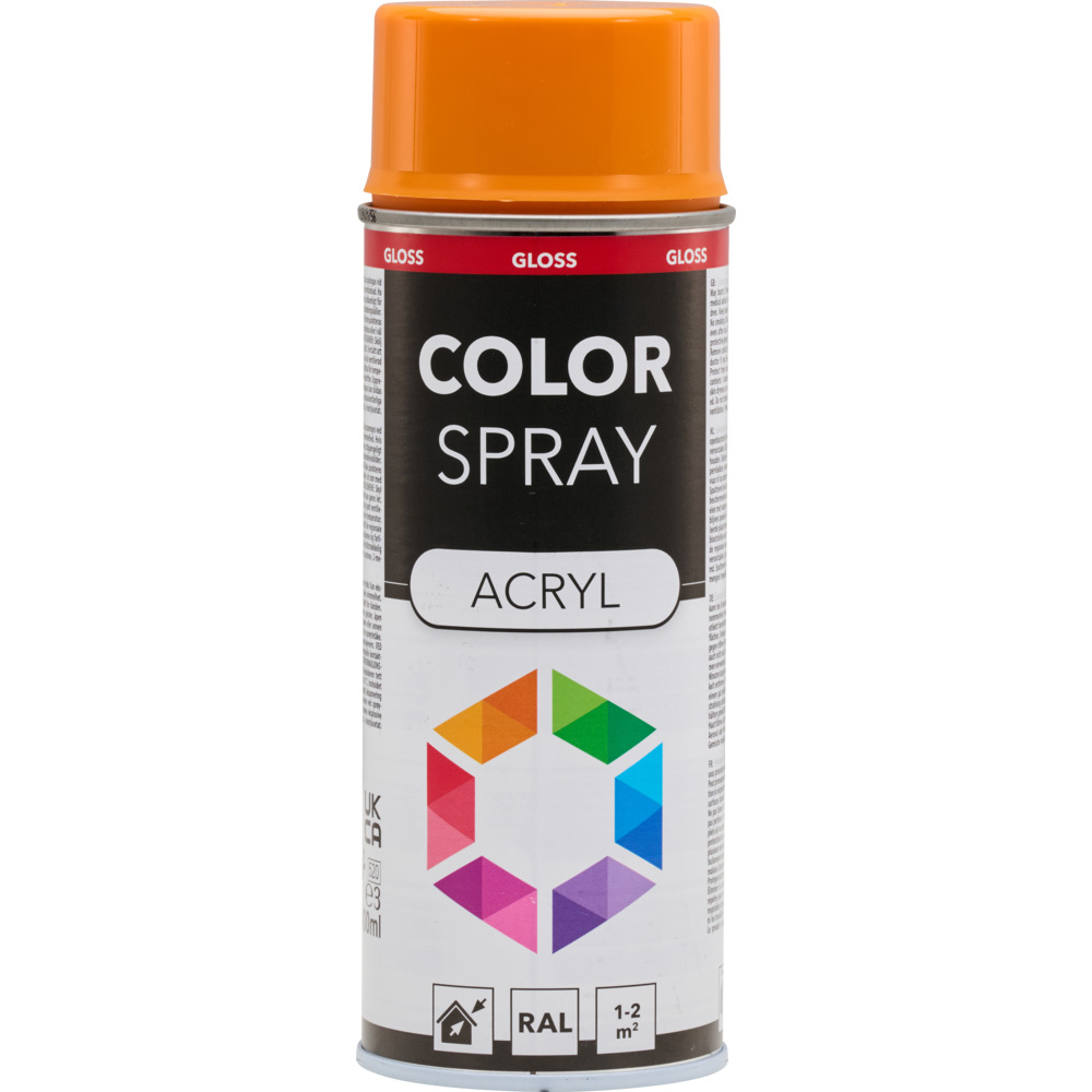 Lackspray 400 ml Acryl RAL2011 tieforange