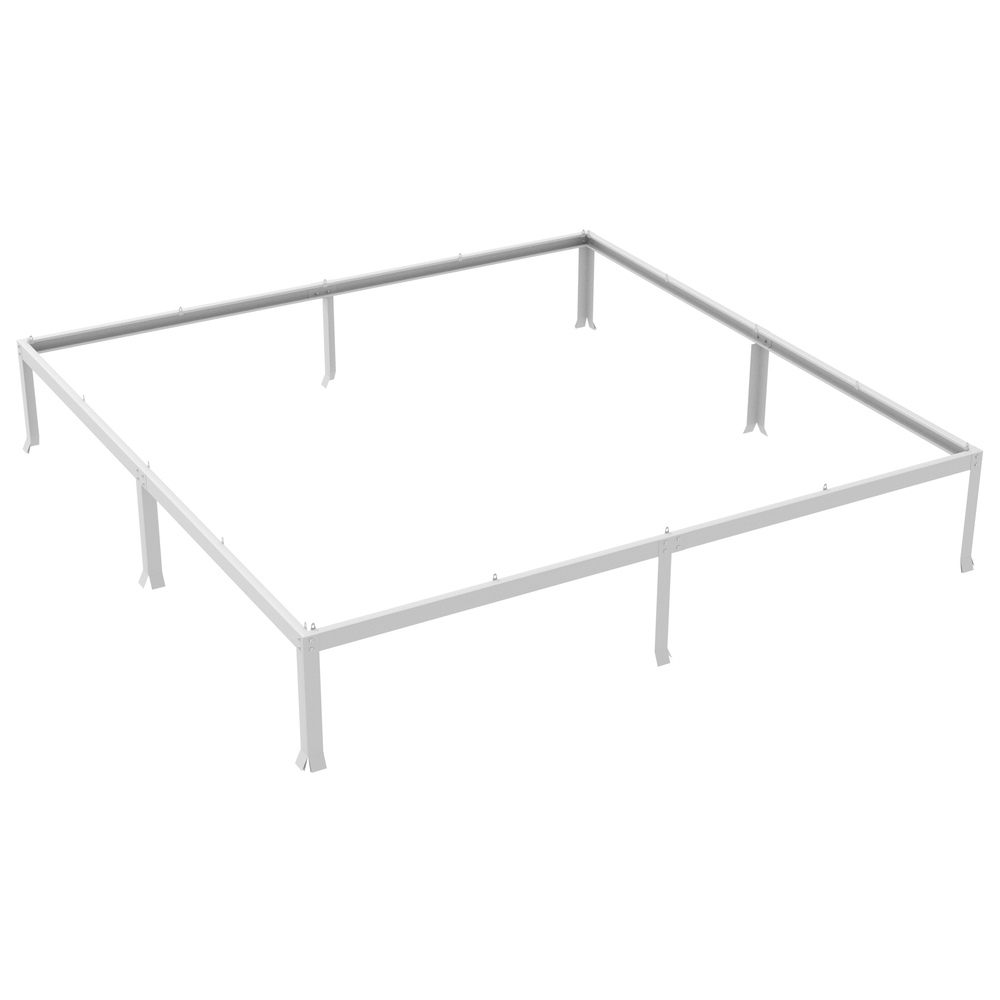 Vitavia Gewächshaus Freya 254 x 254 x 240 cm Alu eloxiert image number 2