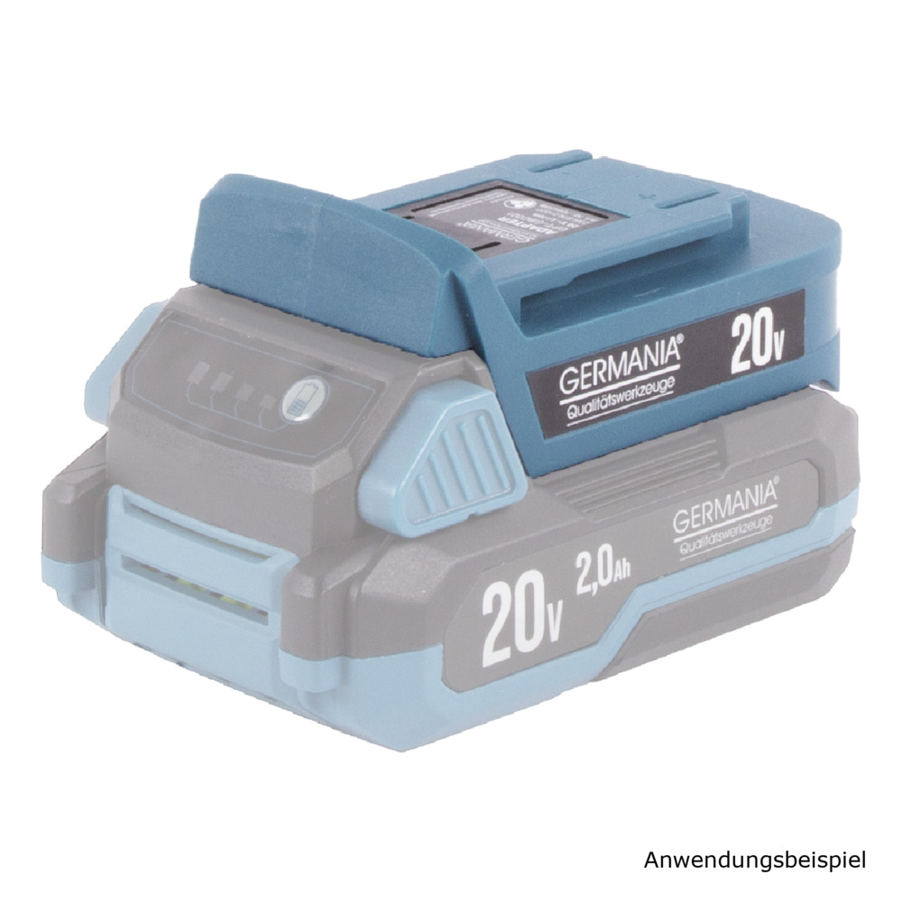 GERMANIA® Akku-Plattform 2.0 Adapter 20V Generation 2.0 image number 3